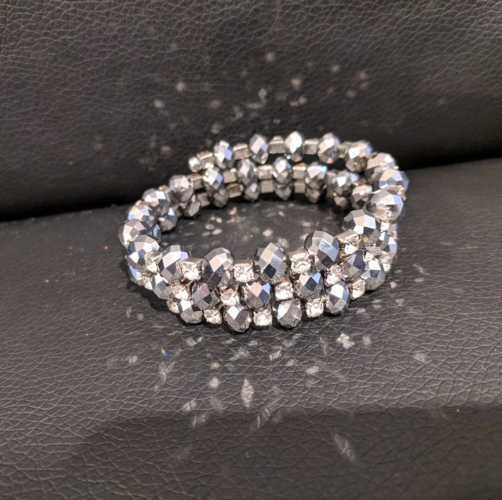 swarovski crystal sparkle beads bracelet